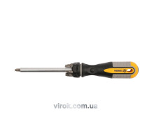 Викрутка телескопічна VOREL : 8 насадок, Cr-V [12/72]