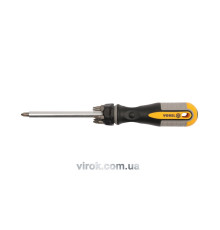 Викрутка телескопічна VOREL : 8 насадок, Cr-V [12/72]