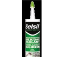 Герметик силіконовий універсальний SELSIL (Білий) V310 мл.  [25]