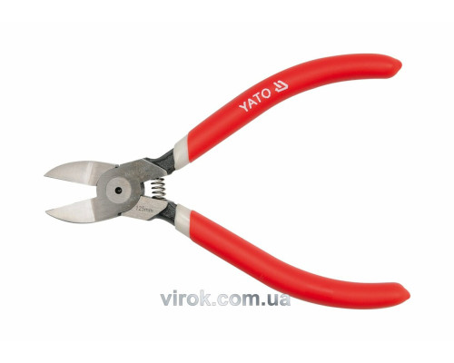 Бокорізи для нарізки пластику YATO 5", l=125мм CrV 60 [6/120]