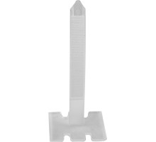 Стяжки для выравнивания плитки VOREL: минимальный стык t=0.75 мм, плитка 3-40 мм, 100 шт(DW)