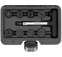 Ключі для пластикових оливозливних пробок YATO: до квадрату- 3/8", 9 шт [20]