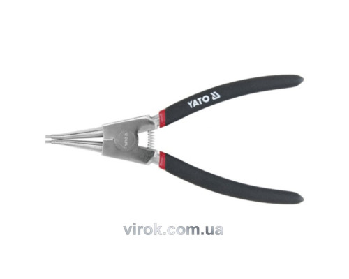 Знімач стопорних кілець YATO (розжим) l=200мм [6/60]