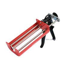 Пістолет скелетний для нанесення герметиків, з подвійним картриджем YATO : l= 205 мм, w= 95 мм [10]