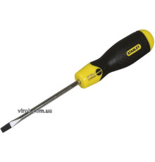 Викрутка плоска STANLEY "Cushion Grip" : шліц SL5 x 100 мм DW