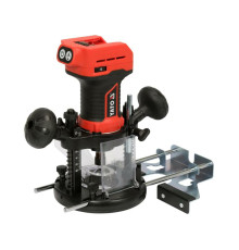 Фрезер ручний акумуляторний YATO: Li-Ion 18 V , цанга Ø= 6, 8 мм, хід- 55 мм(БЕЗ АКУМУЛЯТОРА)