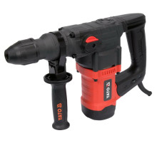 Перфоратор сетевой SDS+ YATO: P= 1100 Вт, J = 4.5 Дж. для сверл Ø≤ 35 мм, 3 сверла и 2 пика [2]
