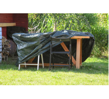 Чехол для приусадебной мебели FLO 215x173x89 cm, полиэтиленовый [12]