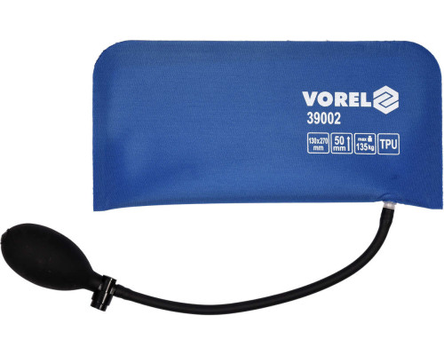 Подушка монтажна, надувна VOREL для навантаження -135 кг, висоти - 50 мм, габарити -130х 270 мм [60]