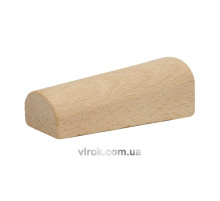 Клин для косы FLO деревянный [12/144]