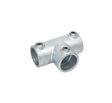 Трійник довгий NORMA: для труб Ø= 26,9 мм, 82х 41 мм з ковкого чавуну