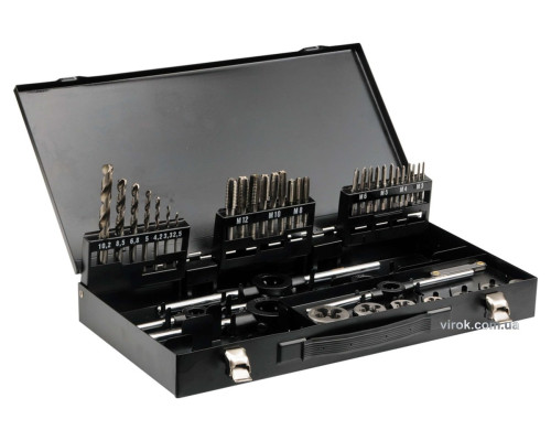 Мітчики і плашки YATO : М3-М12, Набір 44 шт. [4]