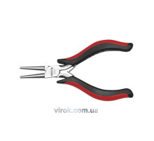 Щипцы-круглогубцы никелированные YATO: L=115 мм [6/120]