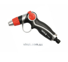 Пистолет ороситель YATO, с регул-м на шланг Ø=1/2" [12/48]