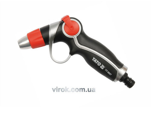 Пістолет зрошувач YATO, з регул-м на шланг Ø=1/2" [12/48]