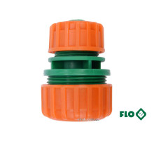 Муфта соединительная 2-х водяных шлангов 1/2"-3/4" FLO пластиковая [30/240]