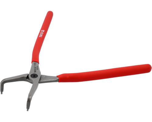 Щипці SEGERA для стопорних кілець YATO гнуті під 90° стискні, l= 305 мм, розвід- 85-200 мм [4/24]