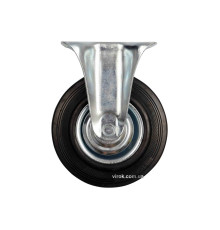 Колесо до візка Ø= 75 мм, b= 23 мм VOREL зі штивною опорою; h= 97 мм, навантаж.- 40 кг [60]