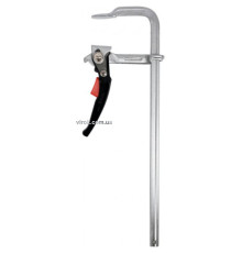 Струбцина з важільним затискачем, стальна, тип "F" YATO; l= 400 мм, h= 100 мм [2/6]