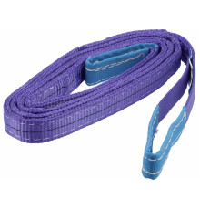 Строп пасовий з поліестеру VOREL 2 петлі по 20 см, заг. l=3 м, шир.- 30 мм, макс. навантаж- 1 т [50]