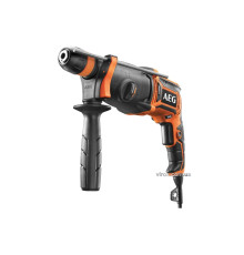 Перфоратор мережевий SDS+ AEG: 800 Вт, 2.4 Дж, 4500 уд/хв, Ø≤ 24 мм, зі змінною цангою (4935451553)