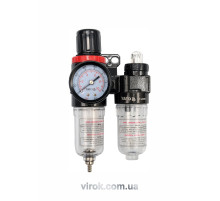 Фільтр+редуктор.+змаз. приладів YATO Набір 1/4" 25см3 [25/50]