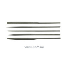 Надфілі VOREL : L= 4,0x160 мм, Без ручки, Набір 10 Шт/Уп. [25/100]