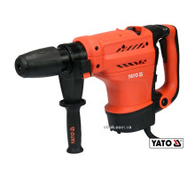 Молот відбійний SDS-MAX мережевий YATO : P= 1300 Вт, J= 20 Дж. Ø≤ 150 мм (бетон) [2/16]