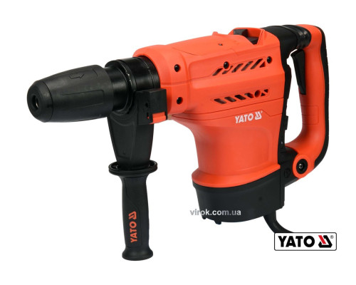 Молот відбійний SDS-MAX мережевий YATO : P= 1300 Вт, J= 20 Дж. Ø≤ 150 мм (бетон) [2/16]