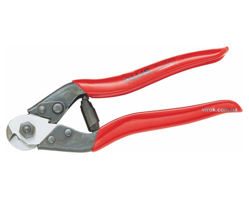 Ножиці до дроту та тросів NWS: Ø≤ 3 мм (сталь), Ø≤ 6 мм (мідь), l= 190 мм