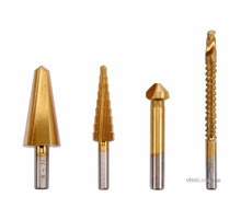 Сверла универсальные разновидные по металлу STHOR: HSS 4241, 8-20мм, 4-12мм, 12.4мм, 6х90мм, 4 шт.[25]