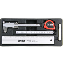 Вклад до інструментальної шафи YATO : вимірювальні інструменти, 5 шт [8]