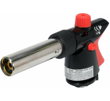 Пальник газовий YATO : цанговe з'єднання. PIEZO. 360°. до 2 кВт. t= 1300 ºC (EN417) [20/80]