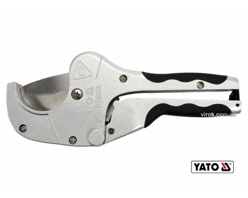Труборіз для ПВХ труб YATO : max Ø= 51 мм, алюмінієвий корпус [6/24]