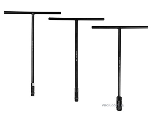 Ключи торцевые Т-образные YATO: М 8-10-13 мм, l=300 мм, CrV, 3 шт. [4/16]