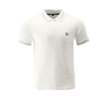 Футболка ПОЛО белая YATO, разм. XL/ выс- 76 см х шир- 58 см, 100%- хлопок [40]