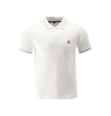 Футболка ПОЛО белая YATO, разм. XL/ выс- 76 см х шир- 58 см, 100%- хлопок [40]