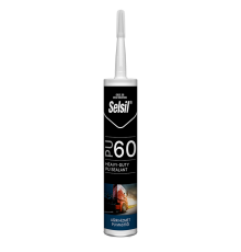 Герметик поліуретановий SELSIL PU 60 чорний для будівництва. туб V= 300 мл [25]