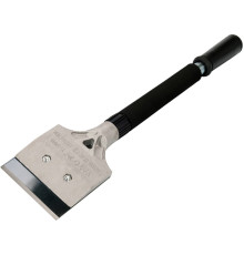 Скребок до підлоги YATO, L= 500 мм, 2-стор. сталеве лезо- 10 см, з ударною ручкою [2/12]