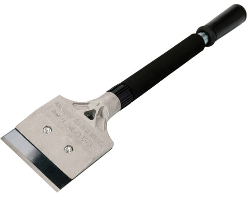 Скребок до підлоги YATO, L= 500 мм, 2-стор. сталеве лезо- 10 см, з ударною ручкою [2/12]