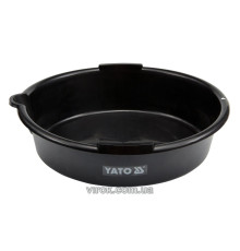 Посудина для зливу оливи YATO, V= 7 л, Ø= 37см  [24]