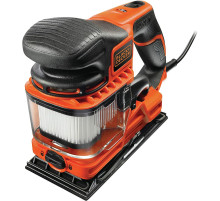 Шлифмашина вибрационная сетевая B+D: P= 270 Вт, платформа 115 х 230 мм, ход 2 мм