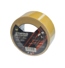 Двостороння стрічка VIROK на тканинній основі 50мм х 25м [40]