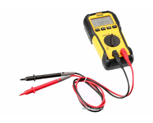 Мультиметр электрических параметров, цифровой STANLEY "FatMax": двойной дисплей