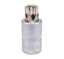 Головка торцева YATO квадрат 1/2 "TORX" Т70, L= 55 мм [40/160]