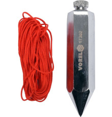 Висок будівельний VOREL, 6-гран. форма, Ø= 19 мм, l= 88 мм, M= 140 гр, зі шнуром l= 4,5 м [25/100]