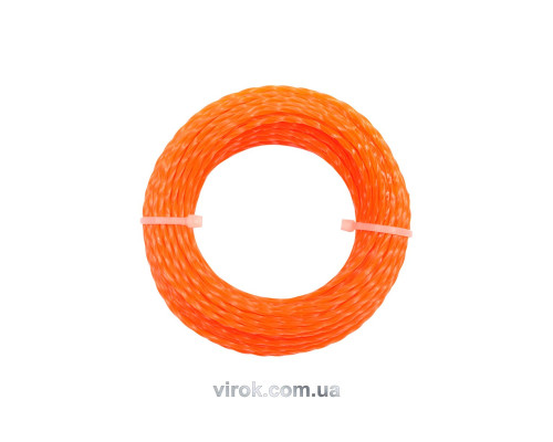 Жилка для тримера квадрат кручений FLO : 1,6 мм х 15 м [20/240]