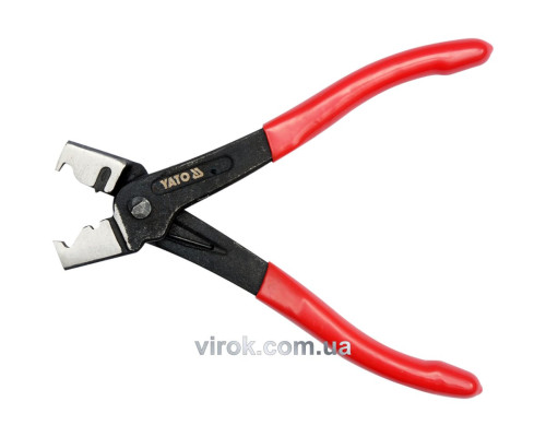 Щипці для затискання шлангових хомутів CLIC і CLIC-R YATO; l= 170 мм [10/60]