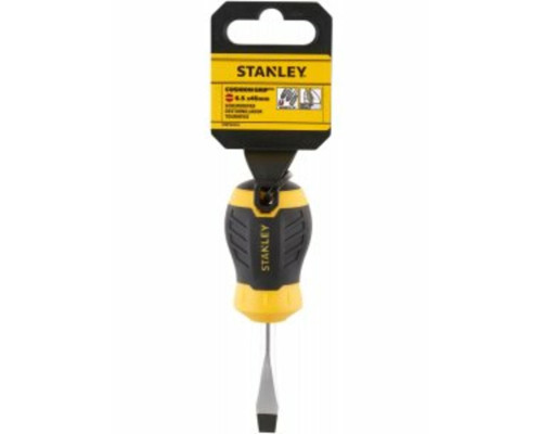Викрутка плоска STANLEY "Cushion Grip" S/D FLARED: 6.5 X 45MM