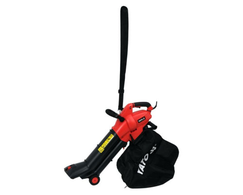 Порохотяг/ повітродувка з подрібнювачем мережевий 230В YATO 3кВт, продукт- 10-16 м³/хв, збірник- 45л